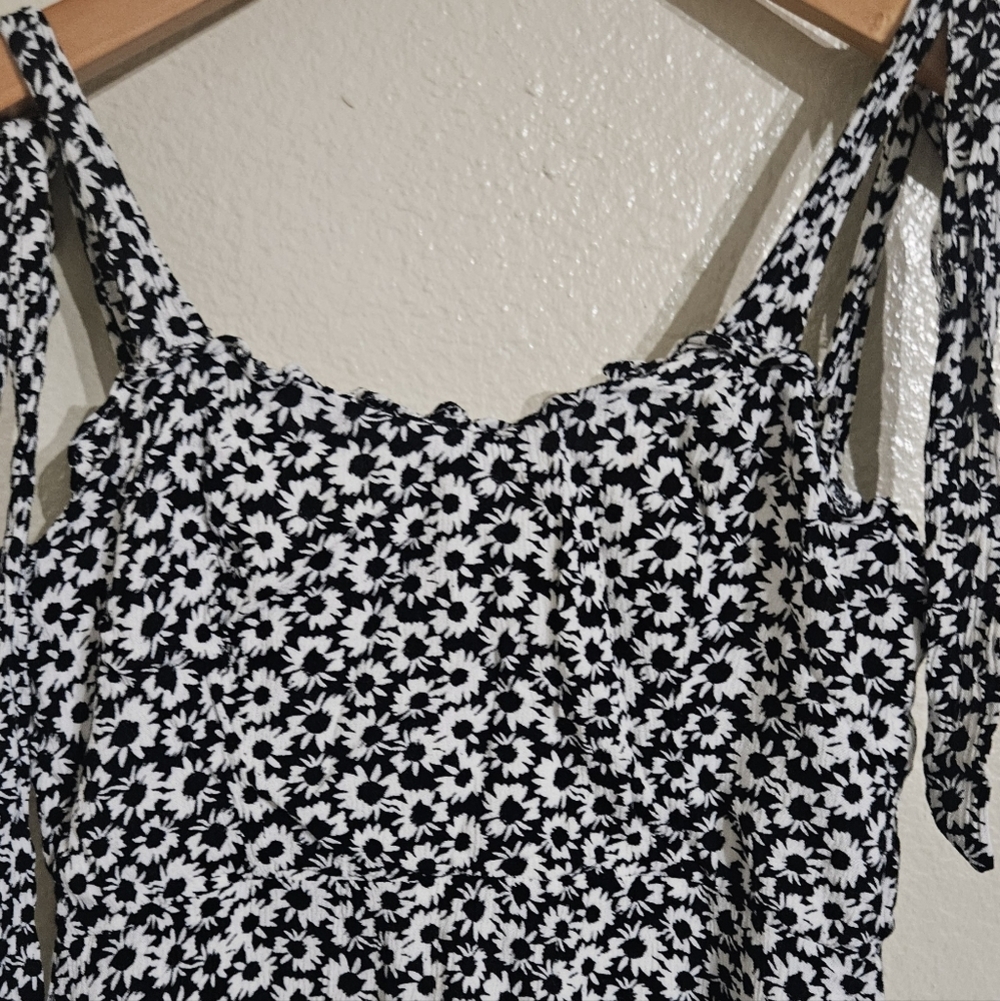 Lulu's Monochrome Patterned Mini Dress - Picture 8 of 10